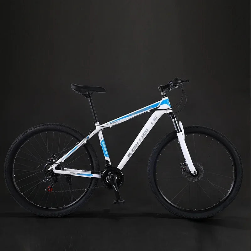Shock-Absorbing Double Disc Brake MTB - 29-Inch Mountain Bike, Gravel Bike, Radial Wheel, Outdoor Bicycle for Adults