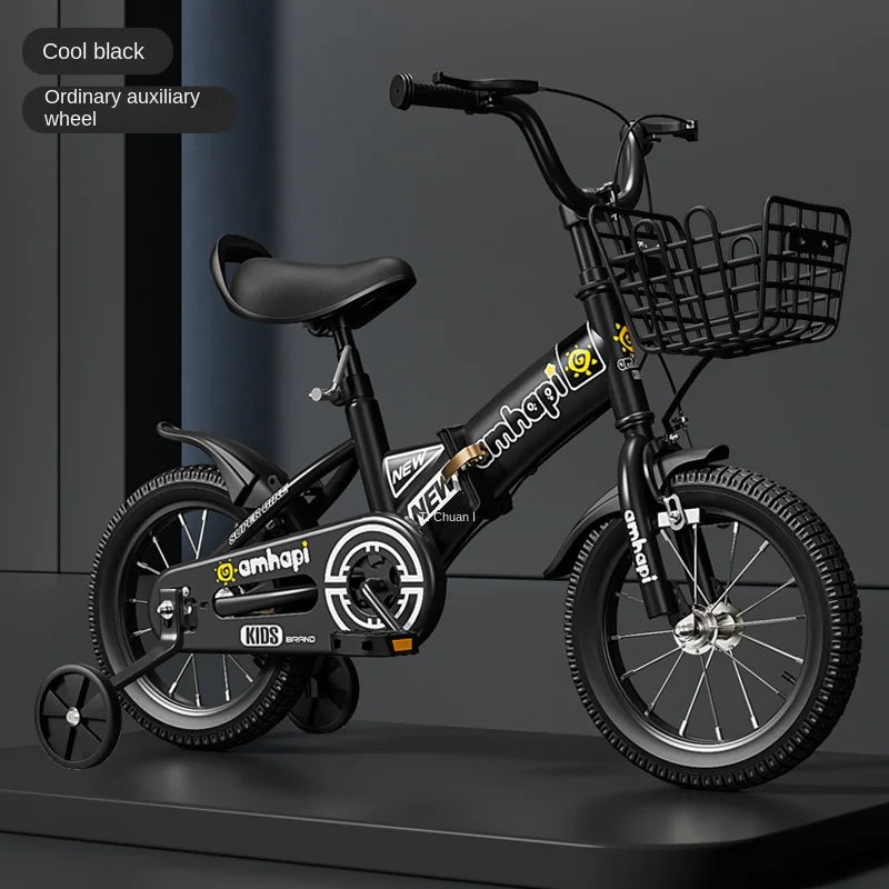 Children's Folding Bicycle Baby Stroller 12-20 Inch for Boys and Girls (Ages 2-10) - New Model 2024