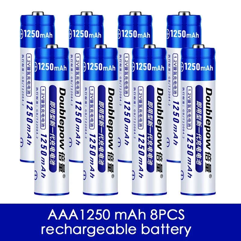 AAA Rechargeable Battery – 1250mAh 1.2V Ni-MH