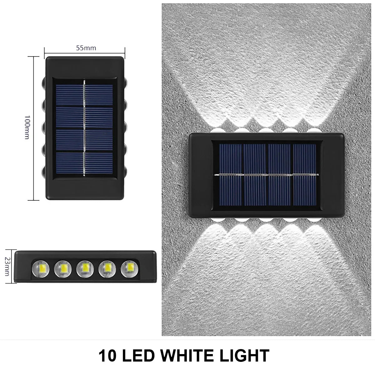 Solar Wall Lamp – Stylish, Energy-Efficient Outdoor Lighting