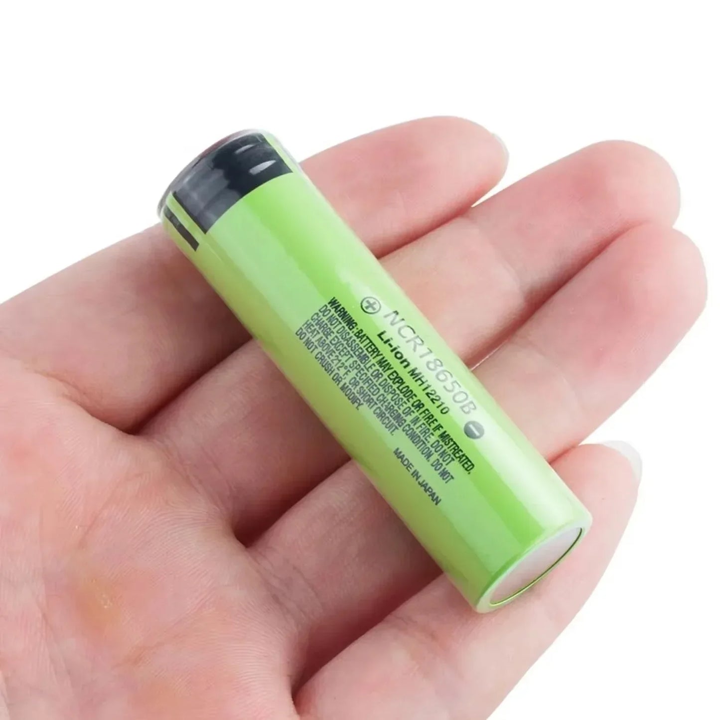 New Protected NCR18650B 3.7v 1800mAh 18650 Lithium Rechargeable Battery with Pointed (No PCB) for Flashlight Batteries