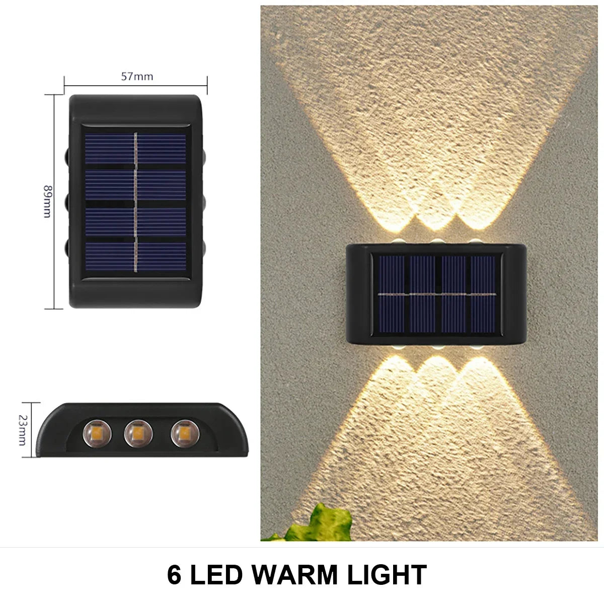 Solar Wall Lamp – Stylish, Energy-Efficient Outdoor Lighting