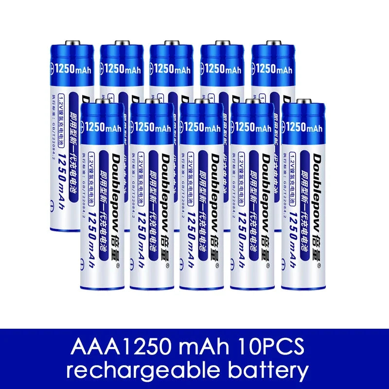 AAA Rechargeable Battery – 1250mAh 1.2V Ni-MH