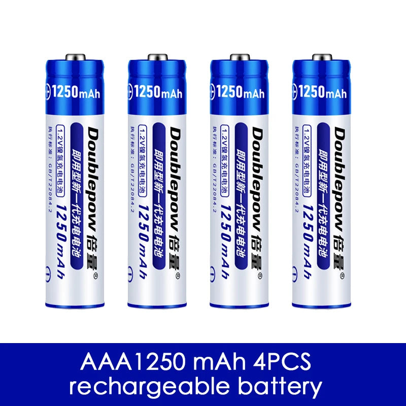 AAA Rechargeable Battery – 1250mAh 1.2V Ni-MH