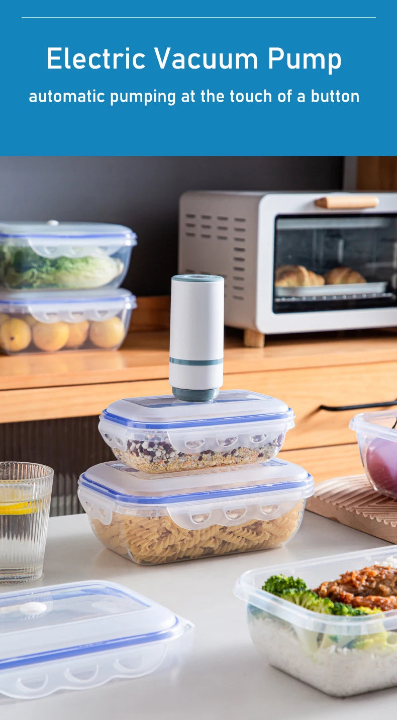 Eco-Friendly Vacuum Food Storage Box – Keep Your Food Fresh & Organized