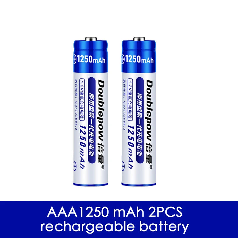 AAA Rechargeable Battery – 1250mAh 1.2V Ni-MH