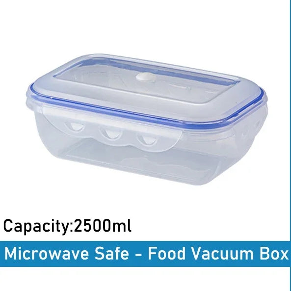 Eco-Friendly Vacuum Food Storage Box – Keep Your Food Fresh & Organized