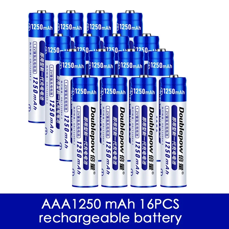 AAA Rechargeable Battery – 1250mAh 1.2V Ni-MH
