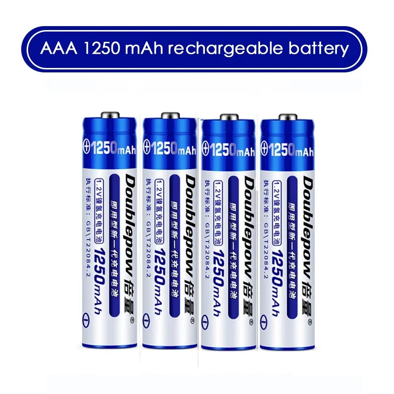 AAA Rechargeable Battery – 1250mAh 1.2V Ni-MH