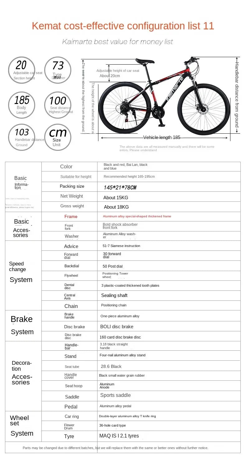 Shock-Absorbing Double Disc Brake MTB - 29-Inch Mountain Bike, Gravel Bike, Radial Wheel, Outdoor Bicycle for Adults
