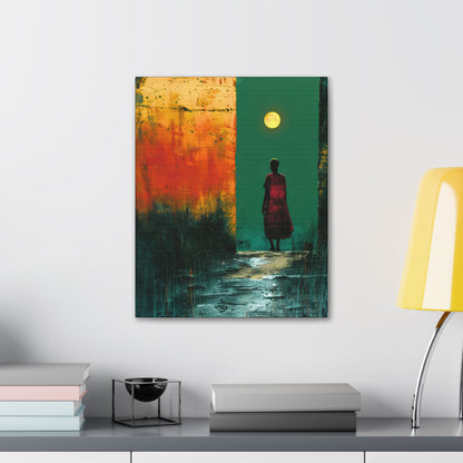 Turned the Corner - Canvas Wall Art
