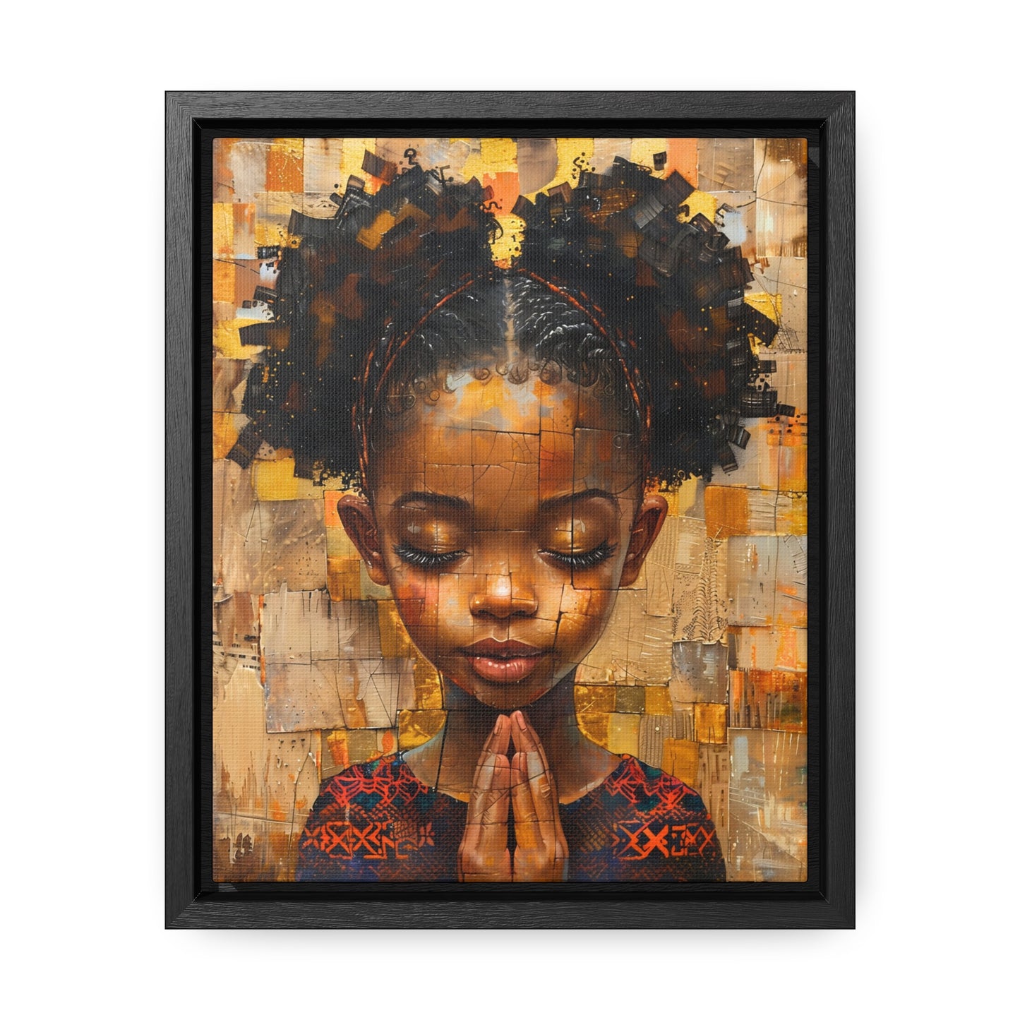 Whispers of Hope - Framed Canvas Wall Art