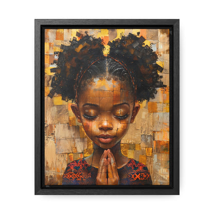 Whispers of Hope - Framed Canvas Wall Art