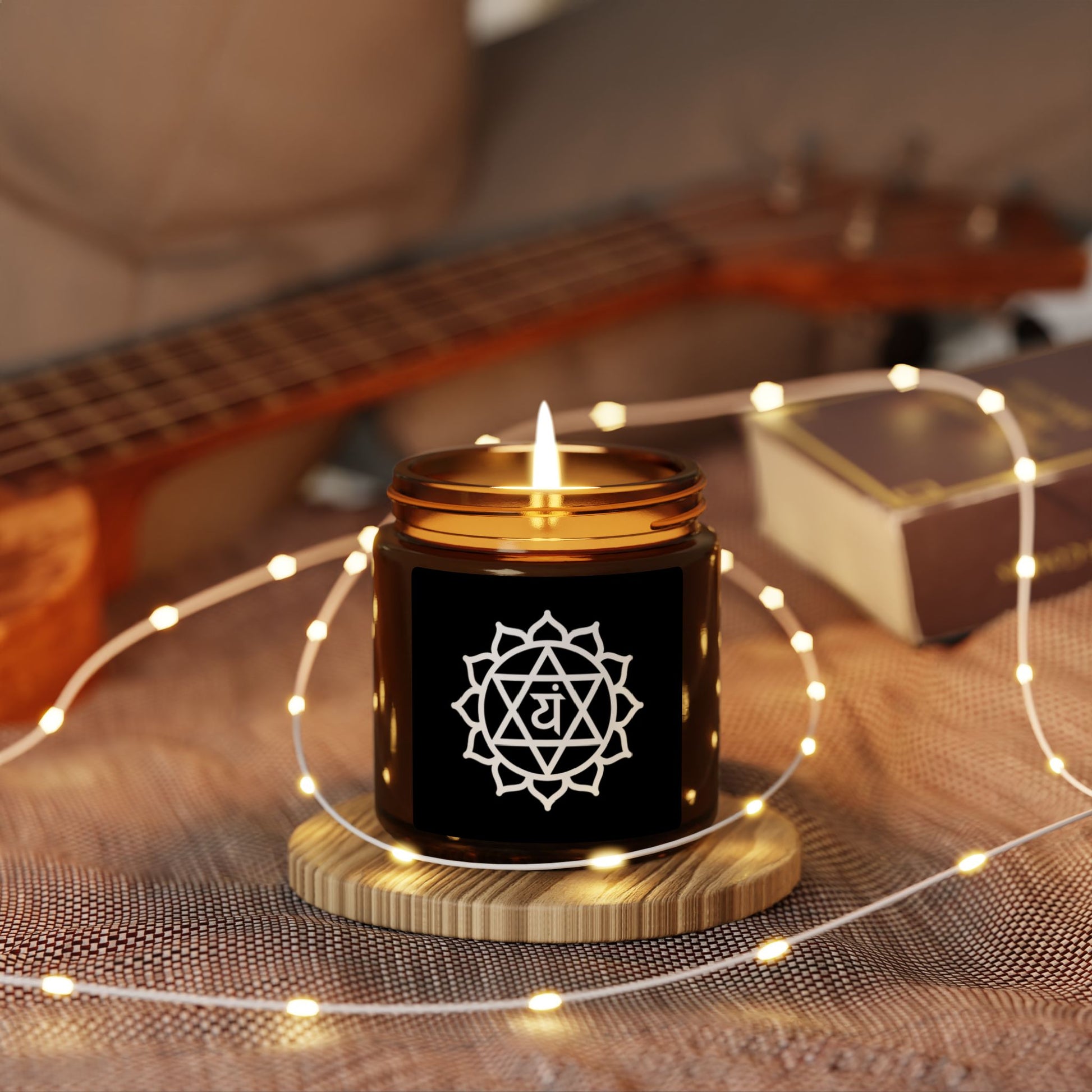 Heart Chakra Candle Jar
