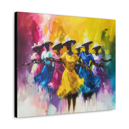 Rhythms of Joy - Canvas Wall Art