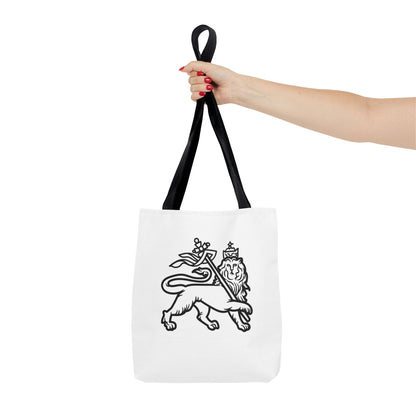 Shield & Lion of Judah Heartware Symbols Tote Bag