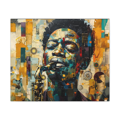 Soul of the Sax - Canvas Wall Art
