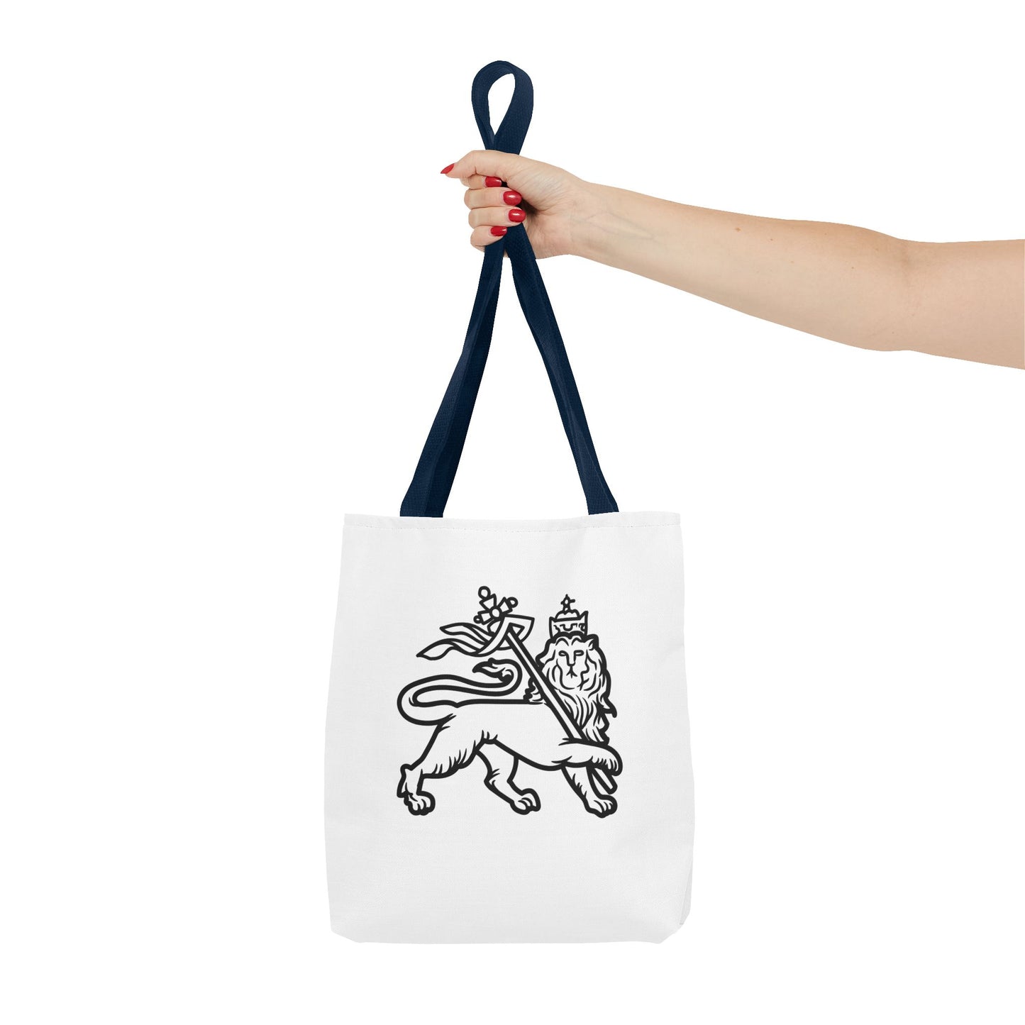 Shield & Lion of Judah Heartware Symbols Tote Bag
