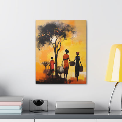 Baskets of Bond and Grace - Canvas Wall Art