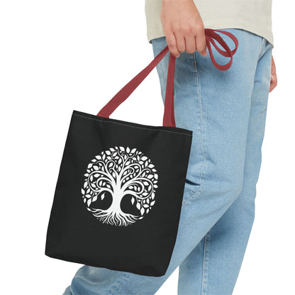 Tree of Life & Mandala Heartware Symbols Tote Bag