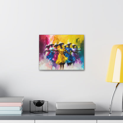 Rhythms of Joy - Canvas Wall Art