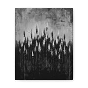 The Calm Before the Bloom - Canvas b&w Wall Art