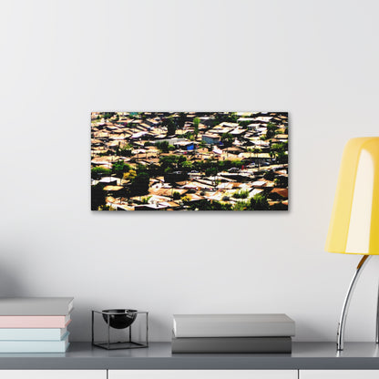 The Hood: a Mercato Mosaic - Canvas Photography