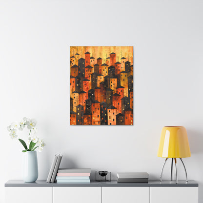 City of Inner Heights - Canvas Wall Art