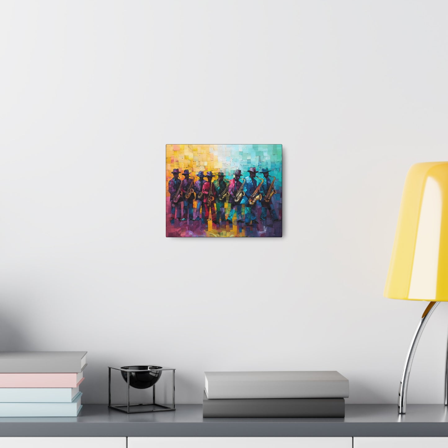 Sax Clan Harmony - Canvas Wall Art
