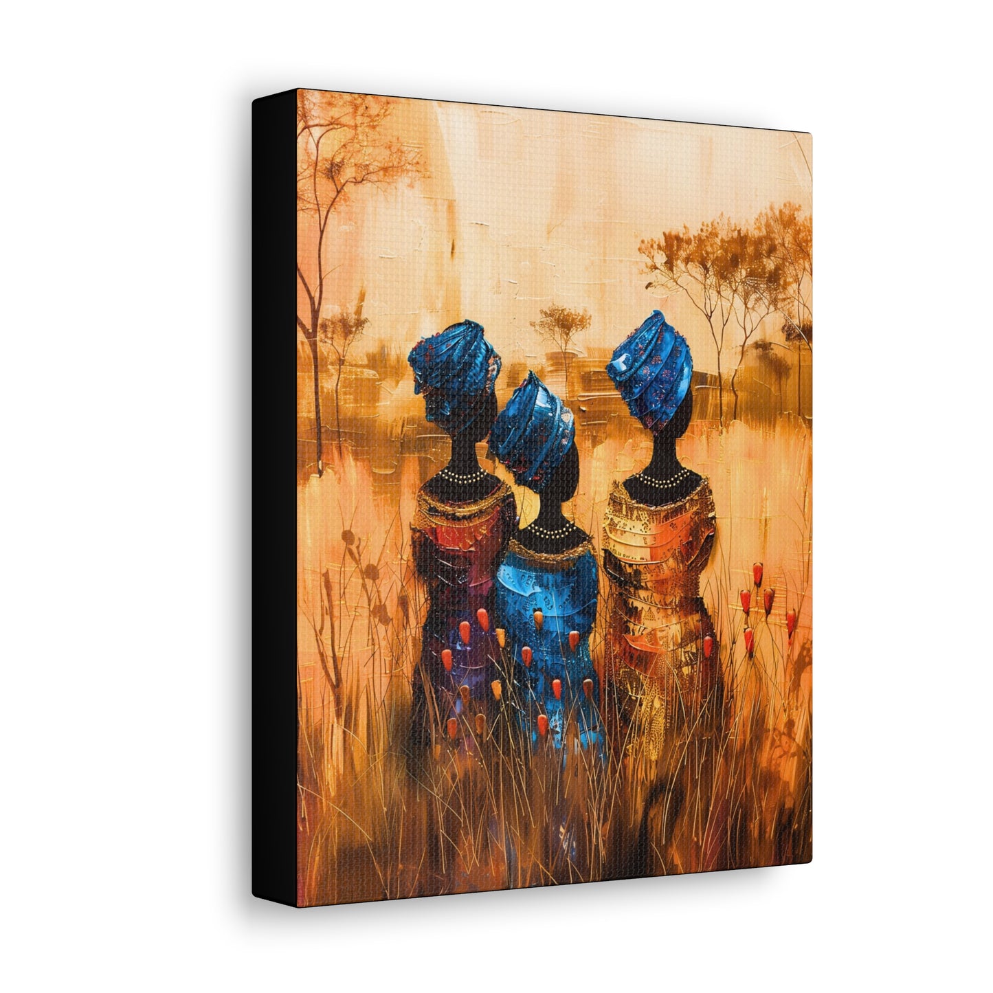 Sisters of the Savannah - Canvas Wall Art