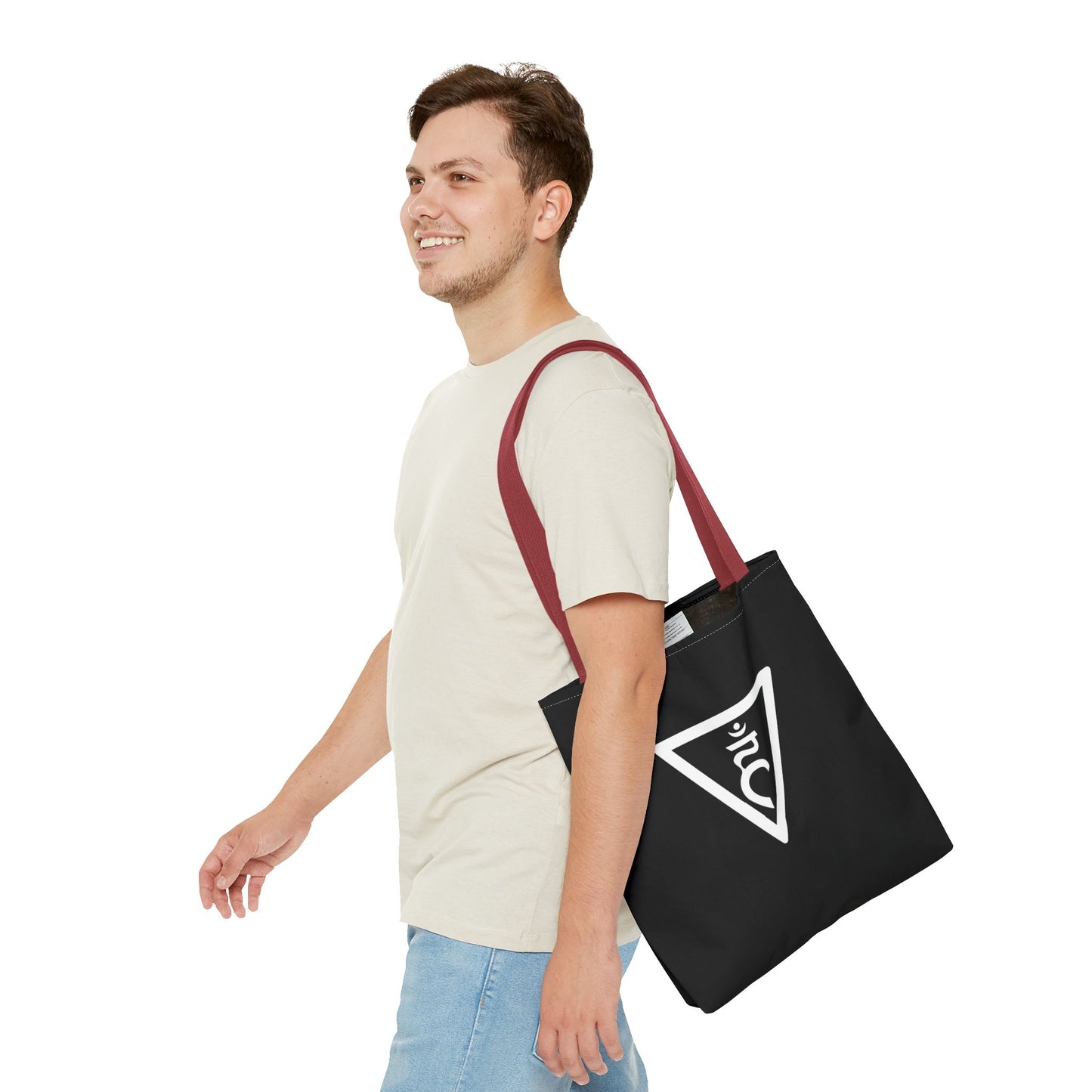 Throat & Third Eye Chakras Heartware Symbols Tote Bag