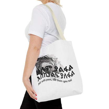 Naughty Proverbs Tote Bag Pain & Greatness