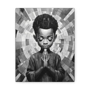 Radiance of Grace - Canvas b&w Wall Art