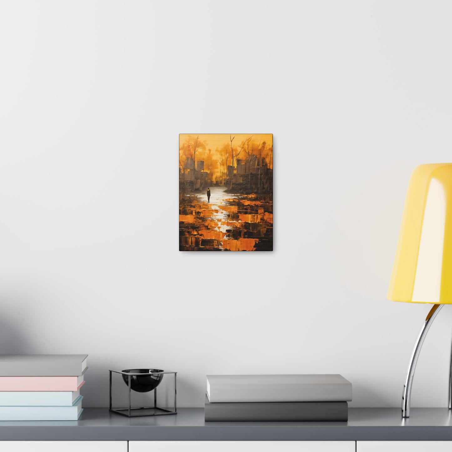 Solitude's Wisdom - Canvas Wall Art