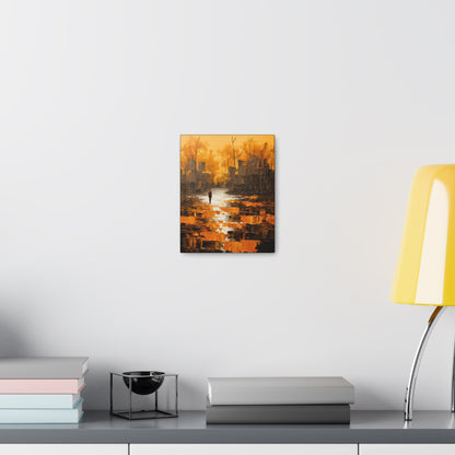Solitude's Wisdom - Canvas Wall Art
