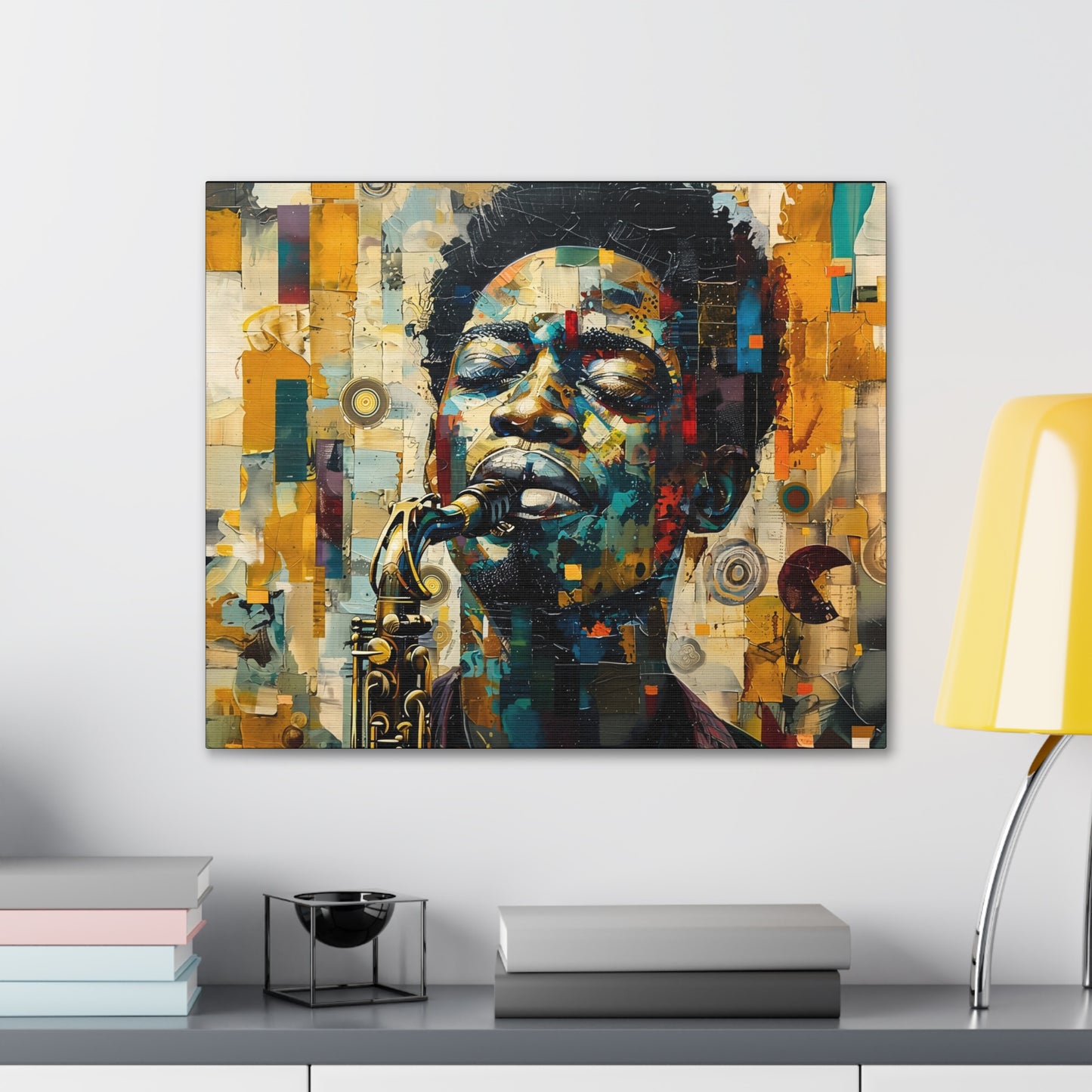 Soul of the Sax - Canvas Wall Art