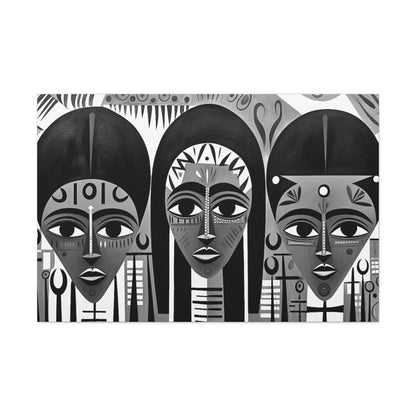 Eternal Bonds I – Canvas b&w Wall Art