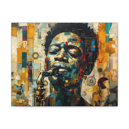 Soul of the Sax - Canvas Wall Art