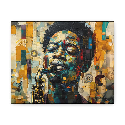 Soul of the Sax - Canvas Wall Art