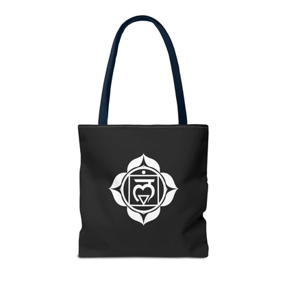 Root & Crown Chakras Heartware Symbols Tote Bag