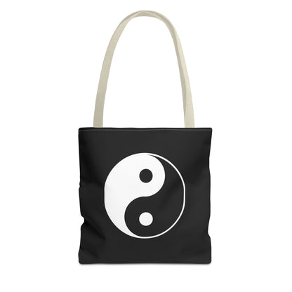 Sankofa & Yin Yang Heartware Symbols Tote Bag