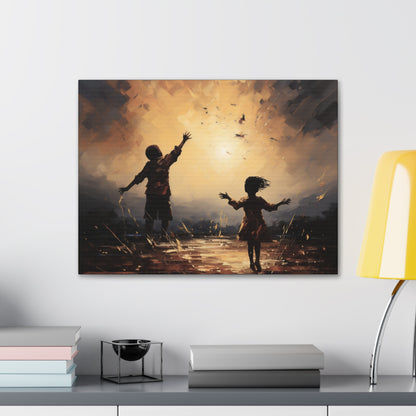 Playing with Light - Canvas Wall Art
