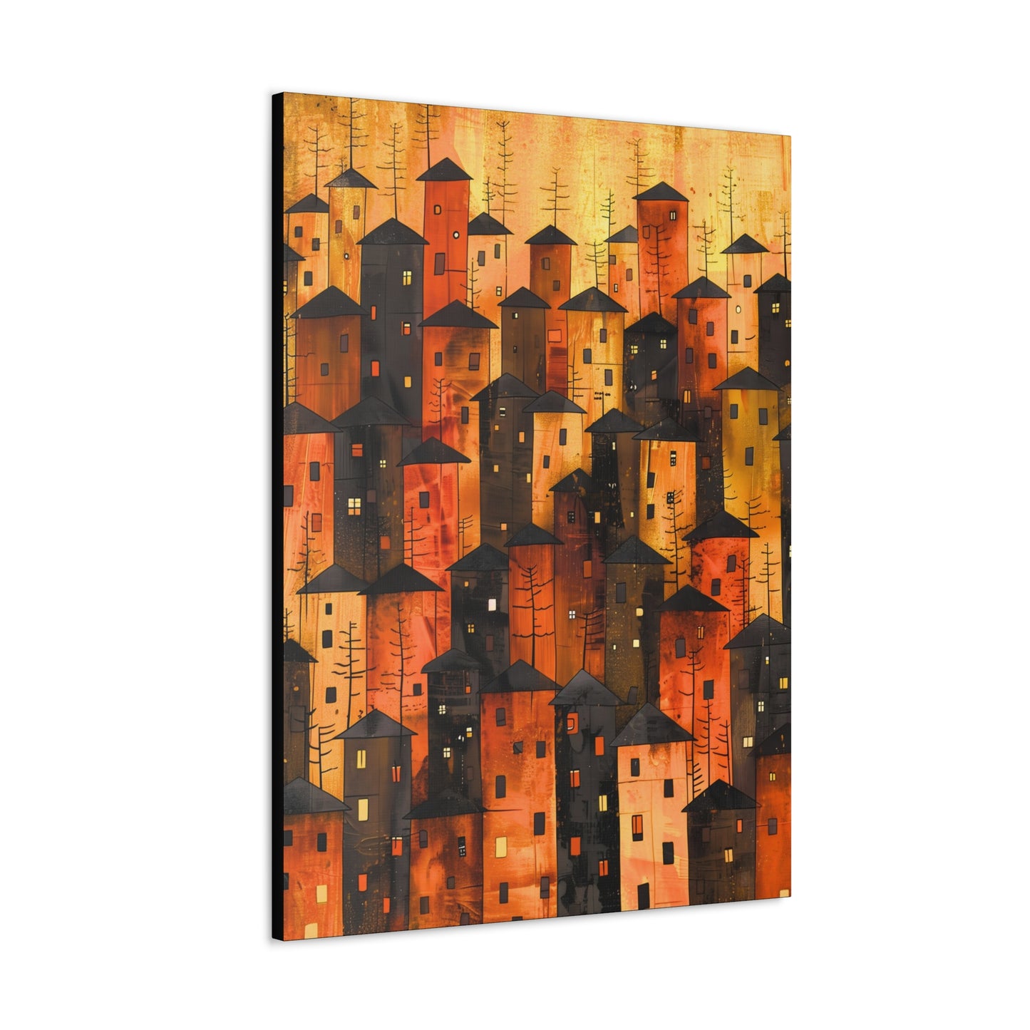 City of Inner Heights - Canvas Wall Art