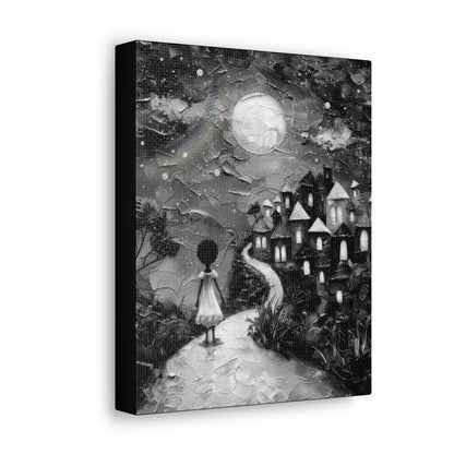 Path to Abundance I - Canvas b&w Wall Art