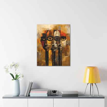Beneath the Veil - Canvas Wall Art