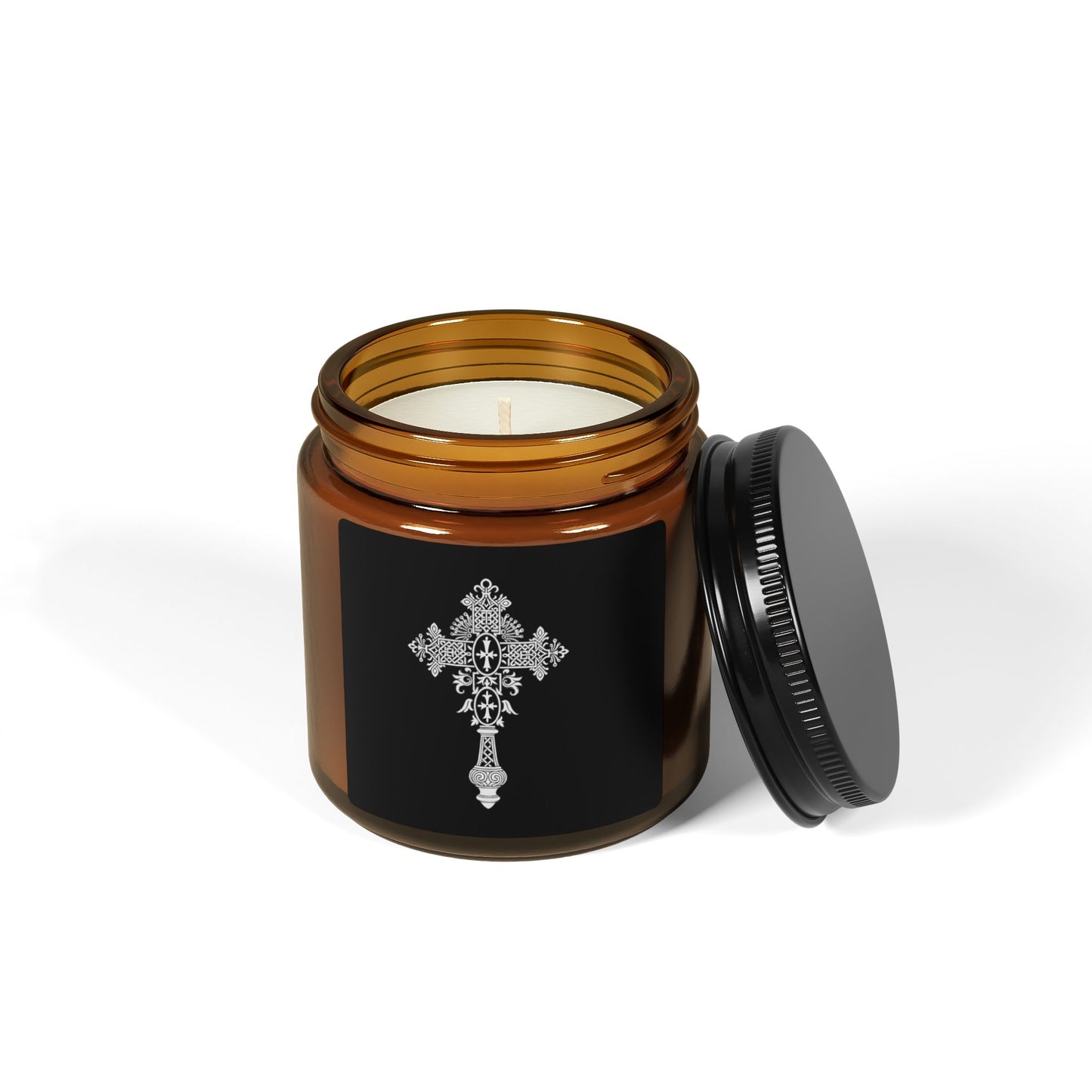 Ethiopian Cross Scented Candle