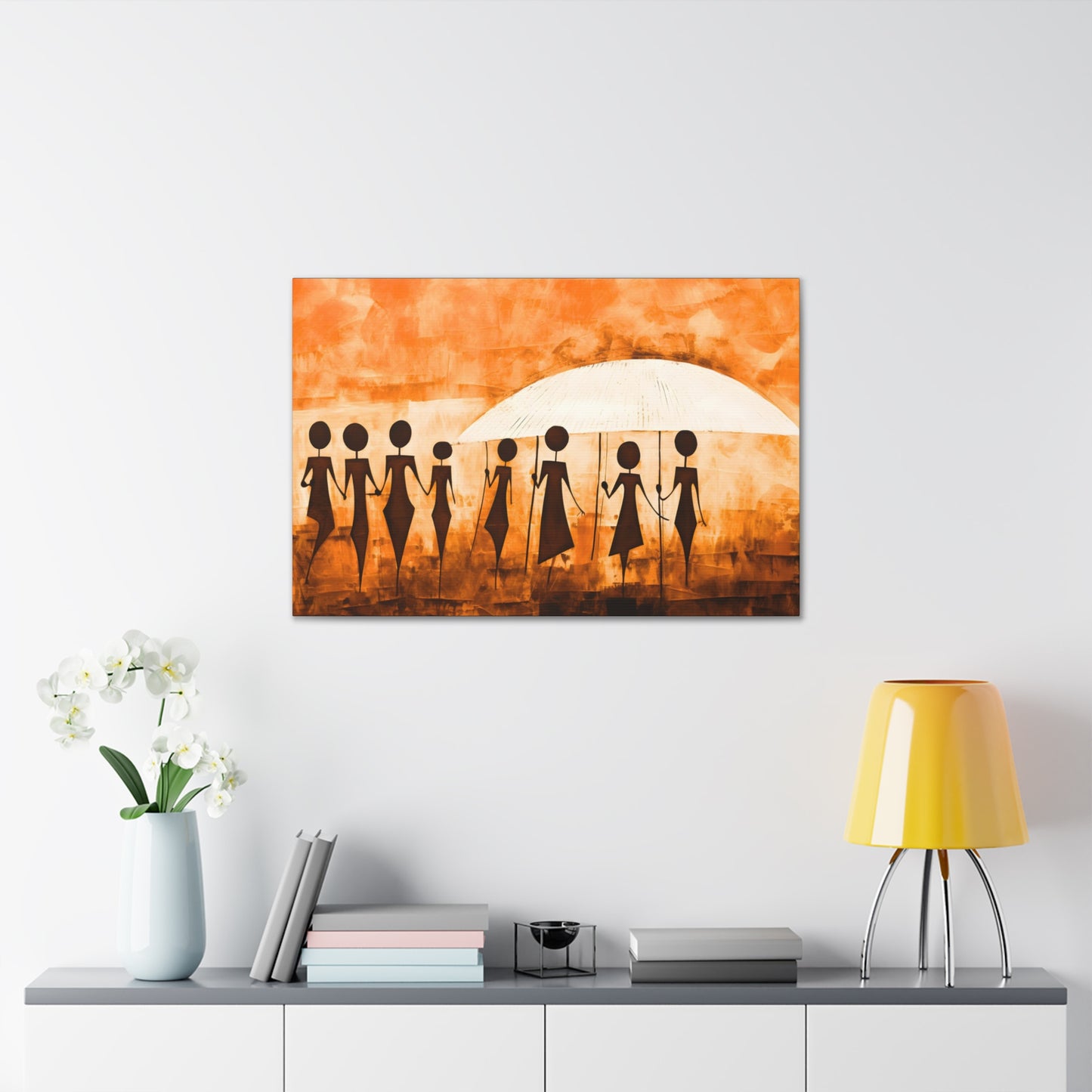 ስንቅ's Divine Design - Canvas Wall Art