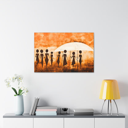 ስንቅ's Divine Design - Canvas Wall Art