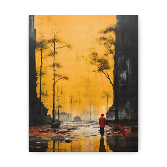 Unveiling the Sky - Canvas Wall Art