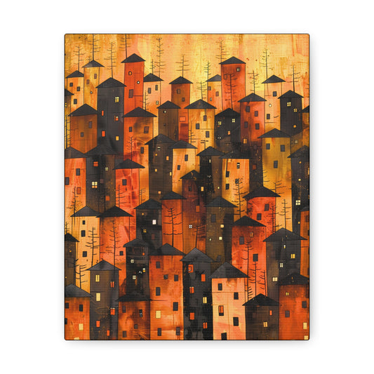 City of Inner Heights - Canvas Wall Art